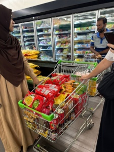 Distribution alimentaire au Sri Lanka