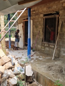 Rénovation de bâtiments au Sri Lanka