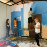 Rénovation participative d'école au Sri Lanka