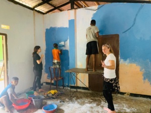 Rénovation participative d'école au Sri Lanka
