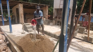 Rénovation de bâtiments au Sri Lanka