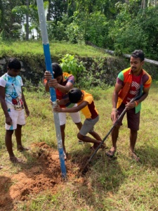 Création de terrains de sport et loisirs au Sri Lanka